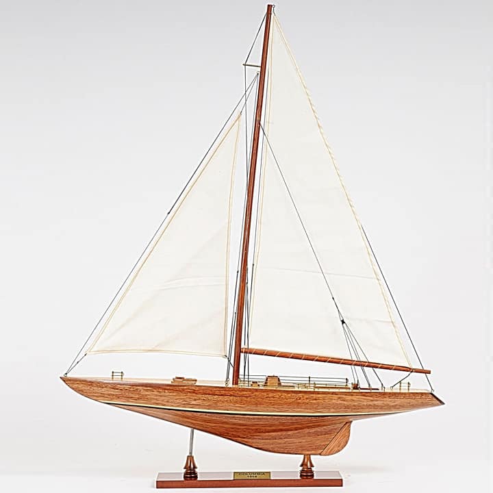 Old Modern Handicrafts Columbia Small Model Ship