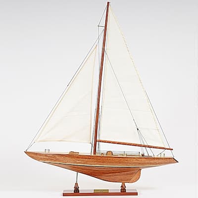 Old Modern Handicrafts Columbia Small Model Ship