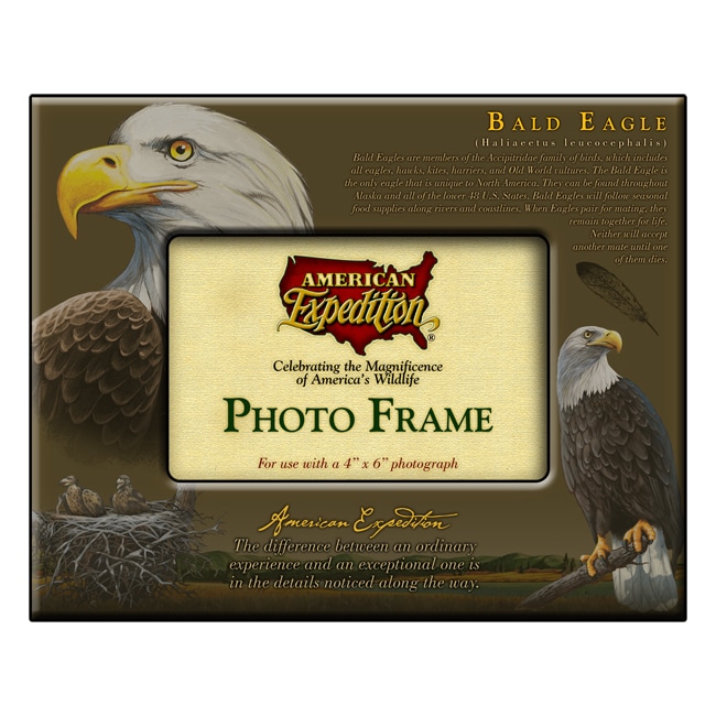 American Expedition Photo Frame (MultiDimensions 10.25 inches high x 8.25 inches long x .75 inches wideWeight 1.25 pounds )