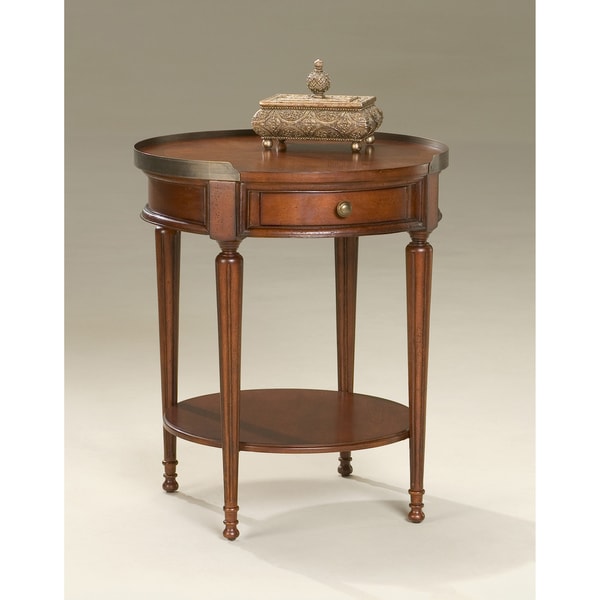 Shop Handmade Inlay Cherry Veneer End Table (China) - On ...