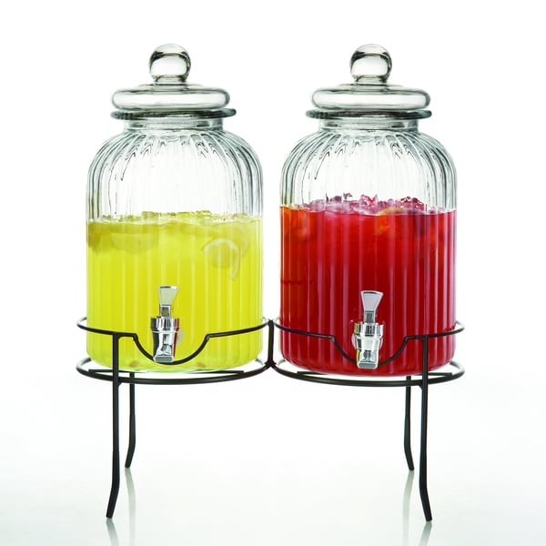 Style Setter Springfield 1.38-gallon Beverage Dispensers (Set of 2)