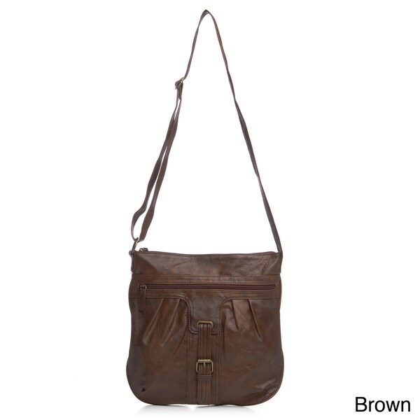 Shop Valencia Oversized Crossbody Bag - Free Shipping On Orders Over $45 - Overstock - 7824721