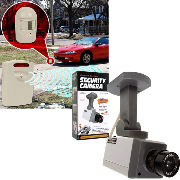 Driveway Patrol Rotating Imitation Security Camera System - 15214654 ...