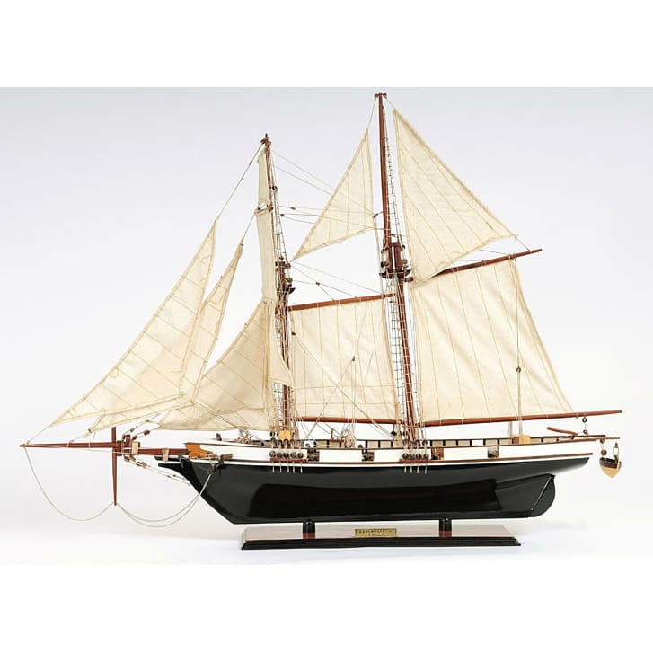 Old Modern Handicrafts Harvey Painted Model Ship