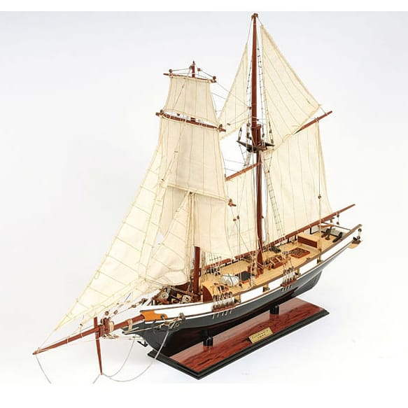 Old Modern Handicrafts Harvey Painted Model Ship