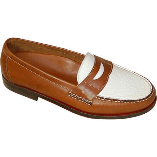 Shop Men's David Spencer Shag Penny Loafer Tan Waxy/White Floater - On ...