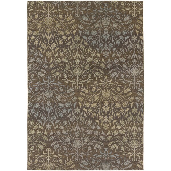 Couristan Dolce Coppola Brown-Beige Indoor/Outdoor Area Rug - 8'1 x 11'2