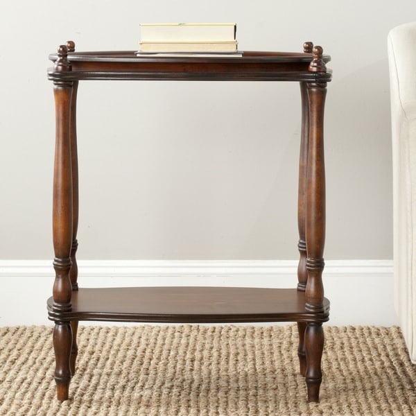 Safavieh Todd Dark Brown Side Table On Free Shipping Safavieh Todd Dark Brown Side Table