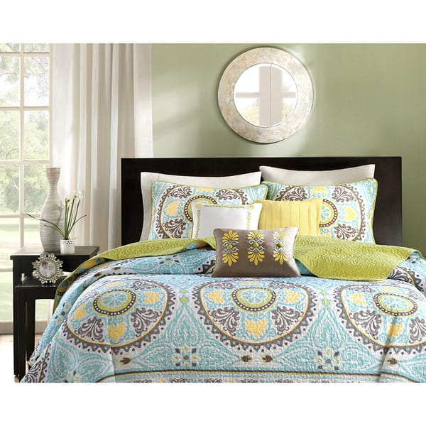 Shop Madison Park Bali 6 Piece Coverlet Set Free Shipping Today