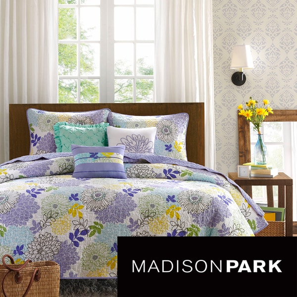 Madison Park Jessica 6 piece Cotton Coverlet Set