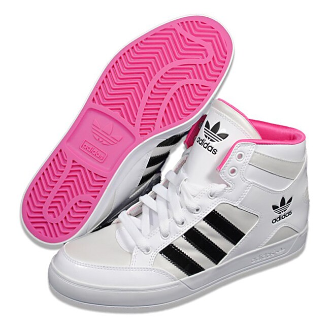 adidas women's shoes hardcourt high top casual sneakers