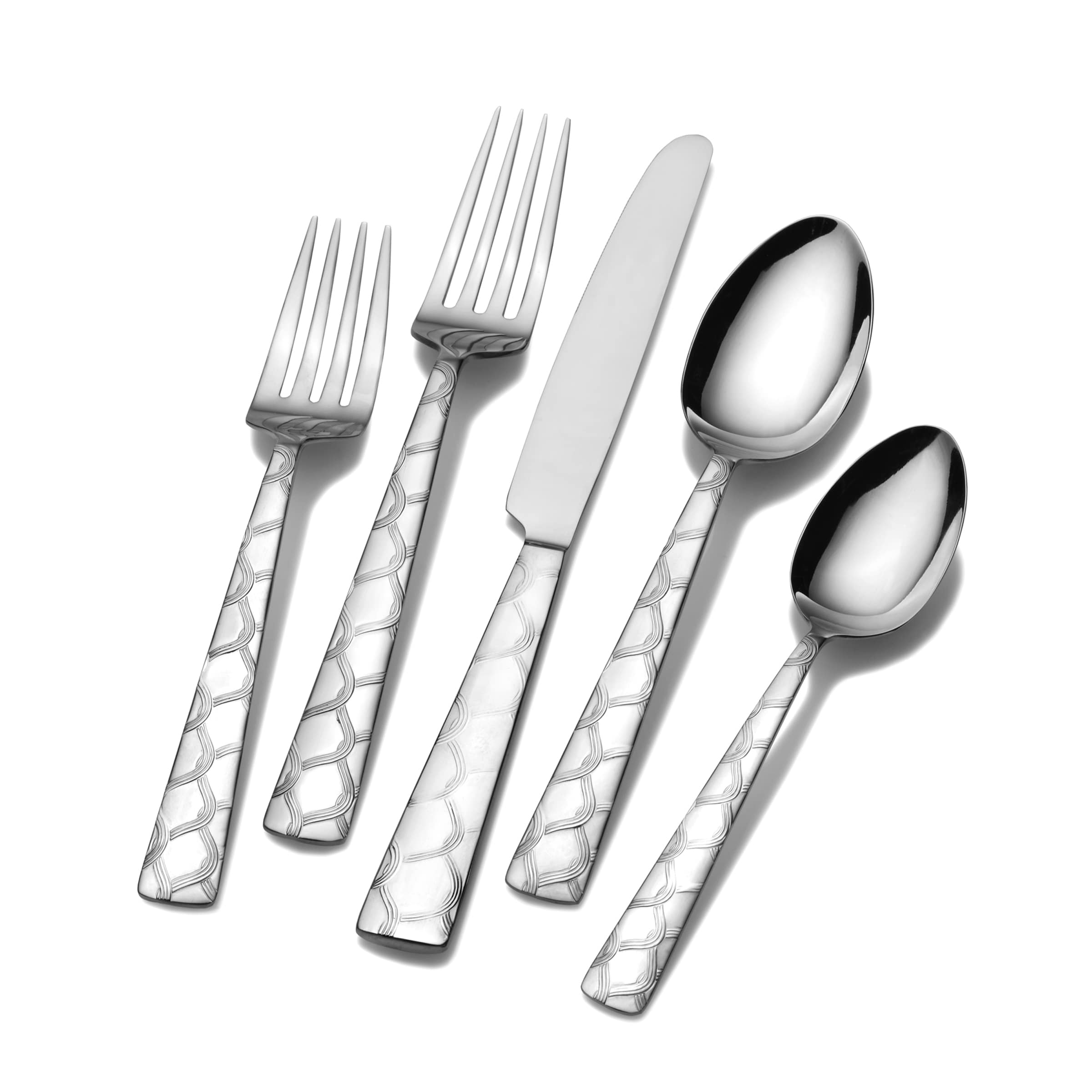 International Silver Link 20 piece Flatware Set