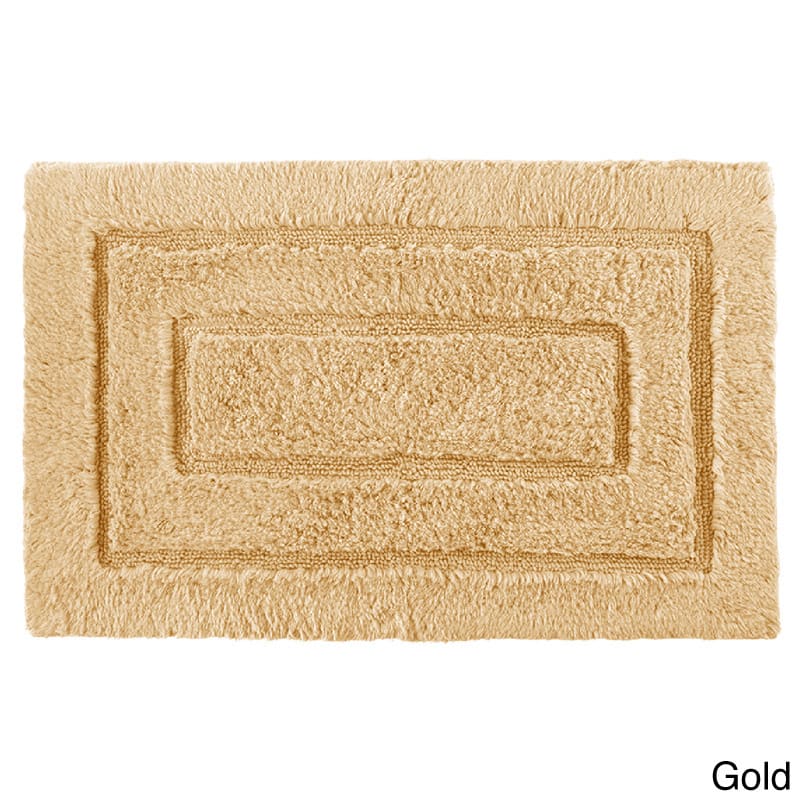 Luxurious 24 x 40-inch Cotton Bath Mat - 2' x 3'4 - Gold
