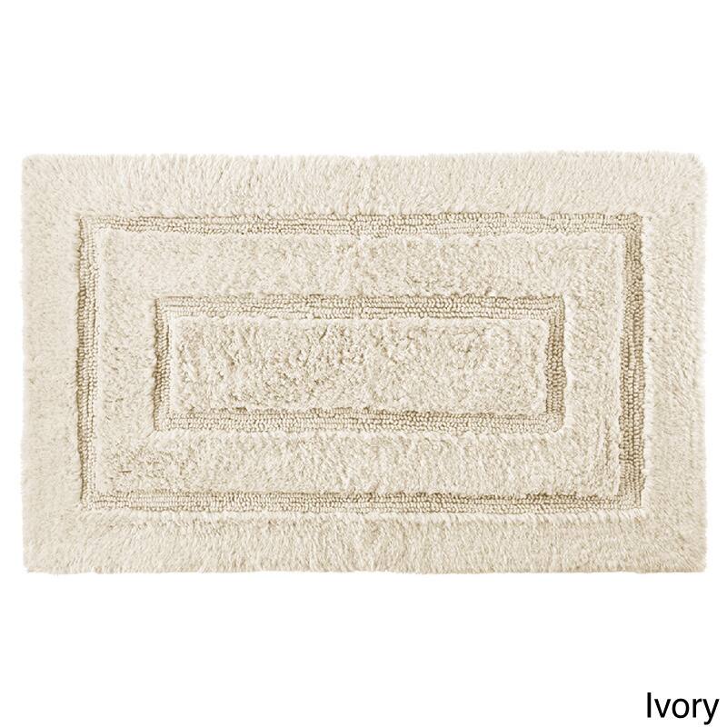 Luxurious 24 x 40-inch Cotton Bath Mat - 2' x 3'4