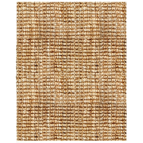 Sahara Boucle Weave Jute Handwoven Rug (10 x 14)   15230246