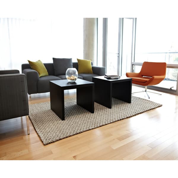 slide 2 of 3, Jani Bodhi Chunky Wool and Jute Handwoven Rug