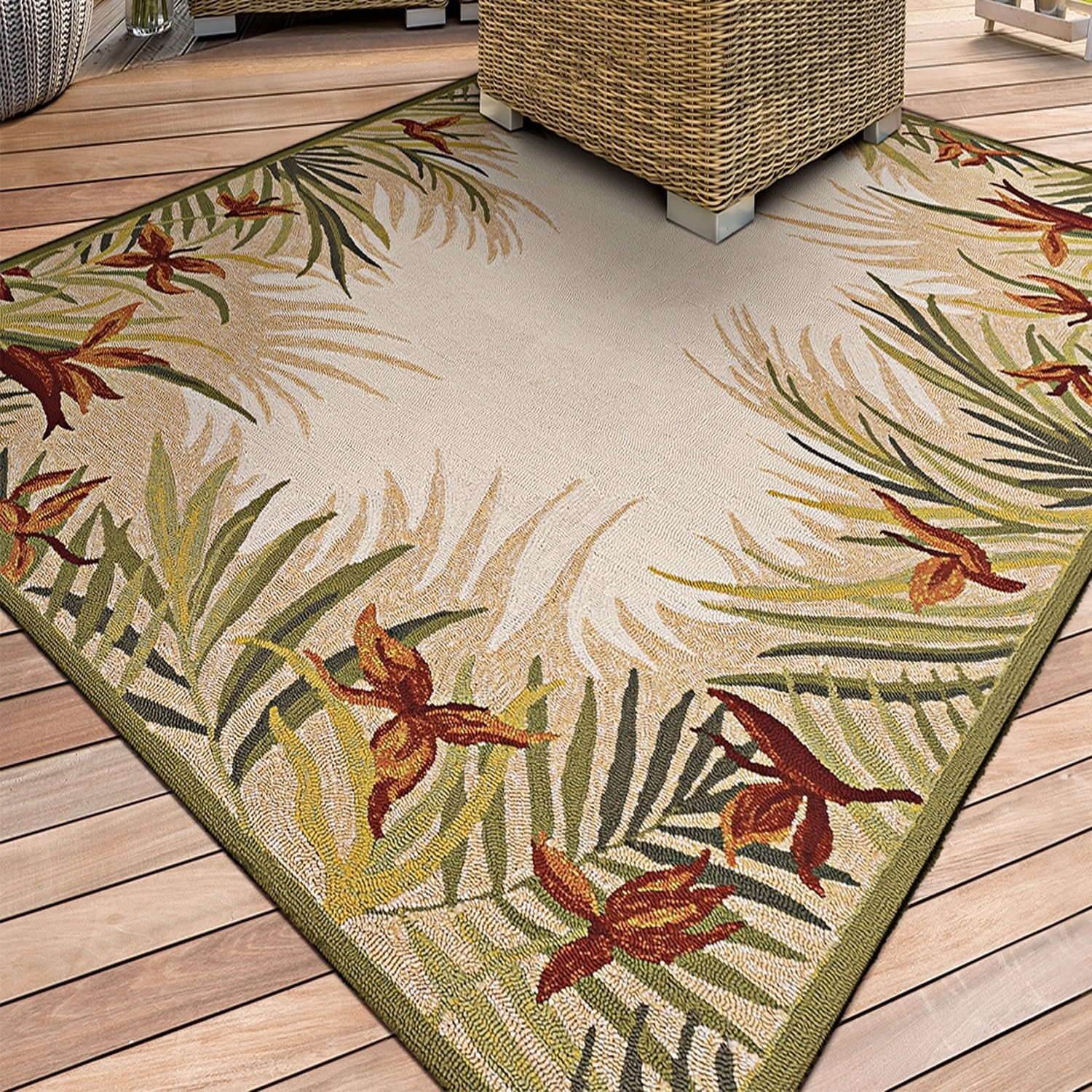 covington tropic garden area rug 3 6 x 5 6 today $ 142 59