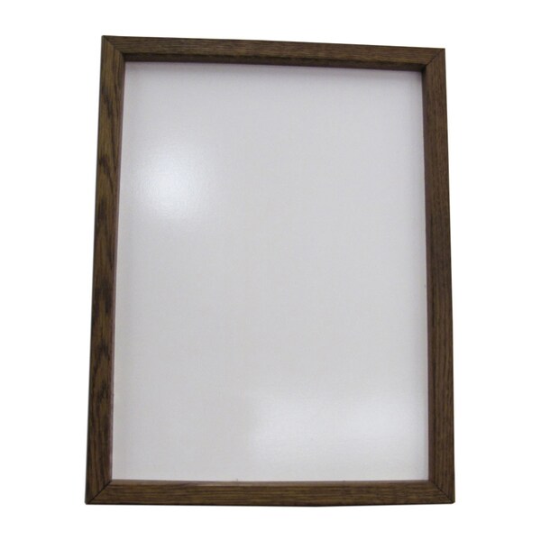 Shop Handstained Framed Dry Erase Board (12x16) Free Shipping Today