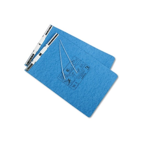 Pressboard Light Blue Hanging Data Binder (11 x 14.875)