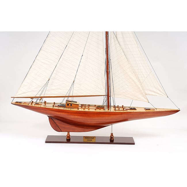 Old Modern Handicrafts Endeavour Model Ship