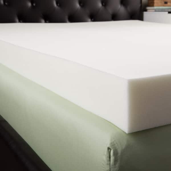 Queen Size 3 Inch Thick Firm Conventional Polyurethane Foam Mattress Pad Bed Topper Made In The Usa Mattress News