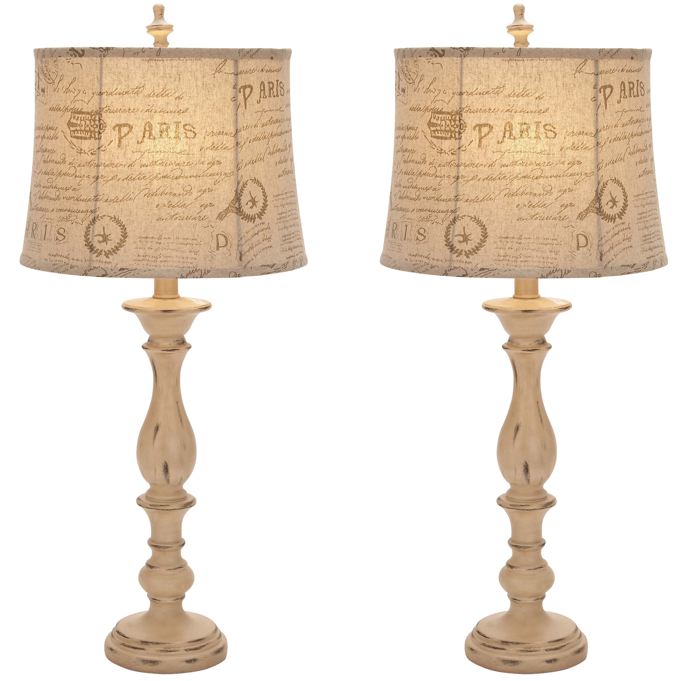 Antiqued 34 inch Table Lamp (Set of 2) Today $143.99