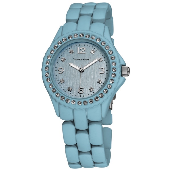 Vernier Ladies Soft Touch Pastel Bracelet Quartz Fashion Watch