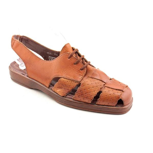 Maryland Square Women's 'Kika' Leather Sandals (Size 6) - 15232931 ...