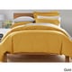 preview thumbnail 3 of 3, Oversized Microfiber 3-piece Duvet Cover Set F/Q-Gold