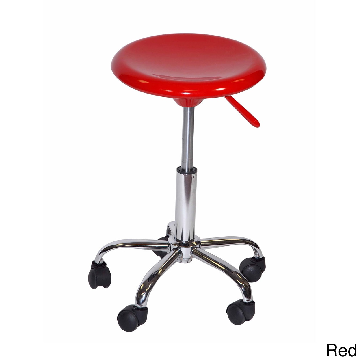 Offex Artisan Adjustable Drafting Stool With Casters