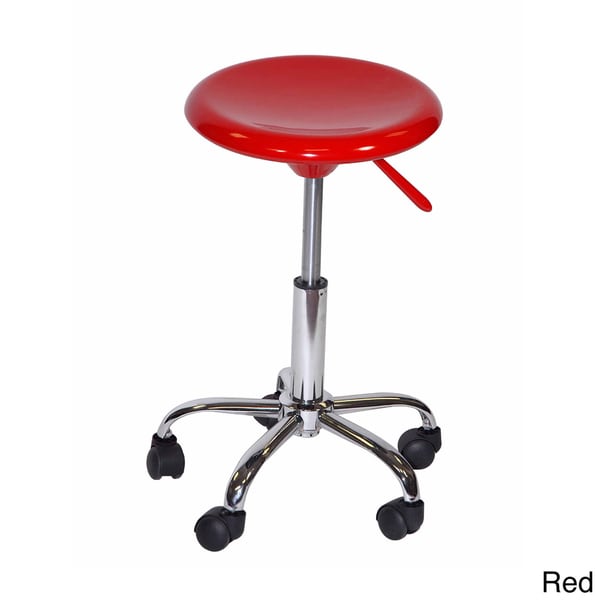 Shop Offex Artisan Adjustable Drafting Stool with Casters Free