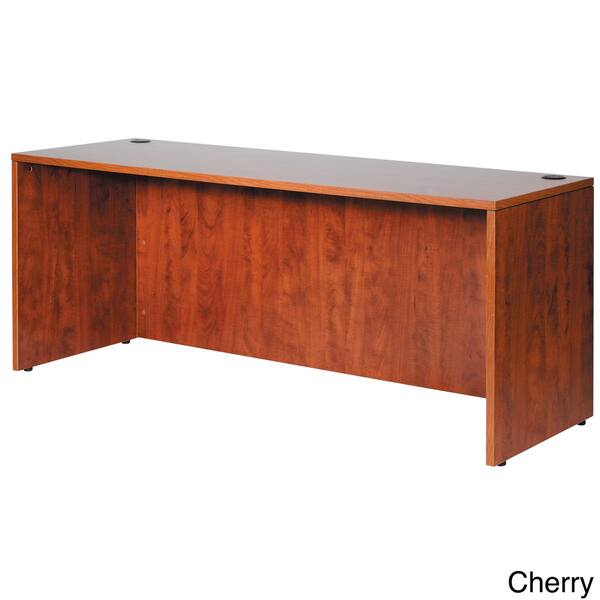 Shop Boss 66 Inch Cherry Or Mahogany Finished Credenza On Sale Overstock 7846805 Cherry Finish Cherry