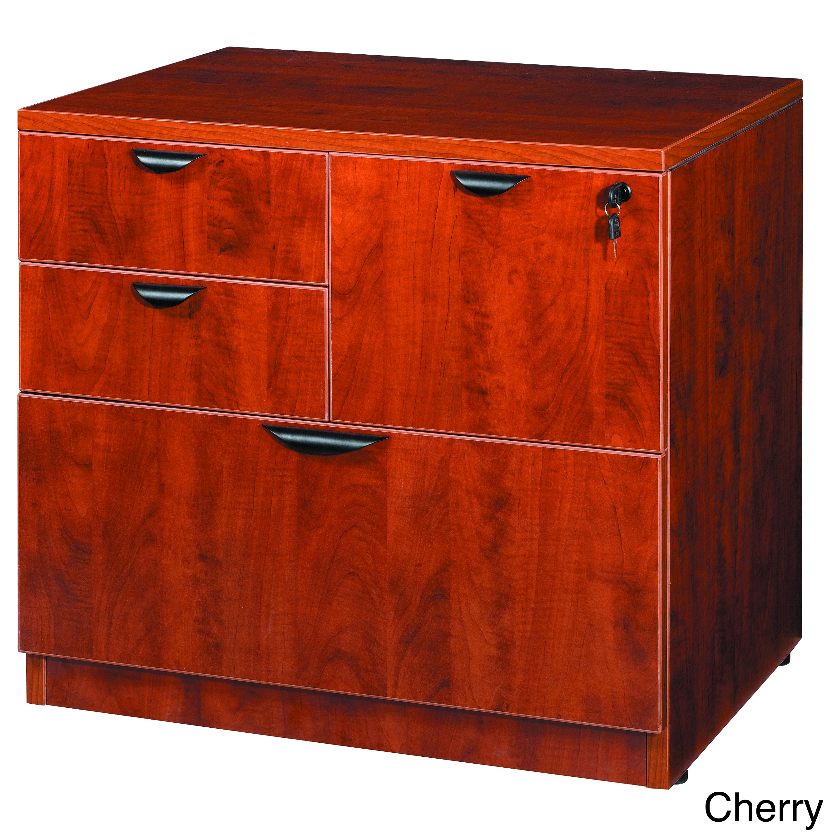 Boss Cherry Or Mahogany Finished Combo Lateral File