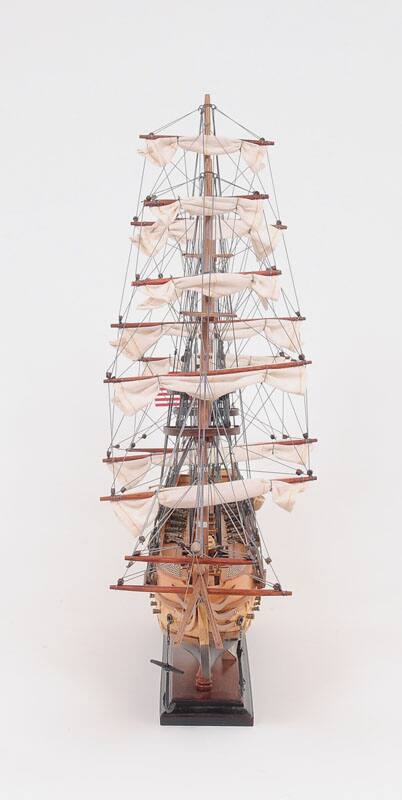 Old Modern Handicrafts USS Contitution Small Model Ship