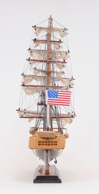 Old Modern Handicrafts USS Contitution Small Model Ship