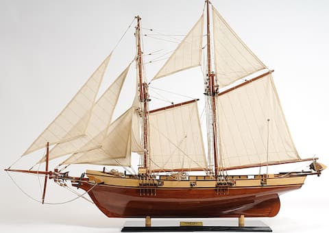 Old Modern Handicrafts Harvey Model Ship