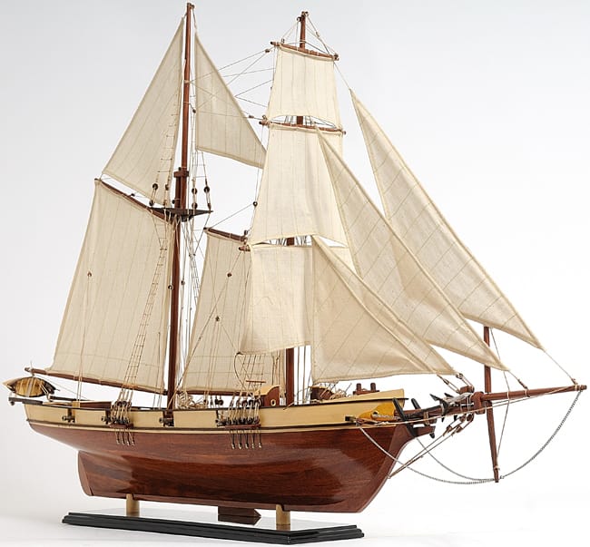 Old Modern Handicrafts Harvey Model Ship