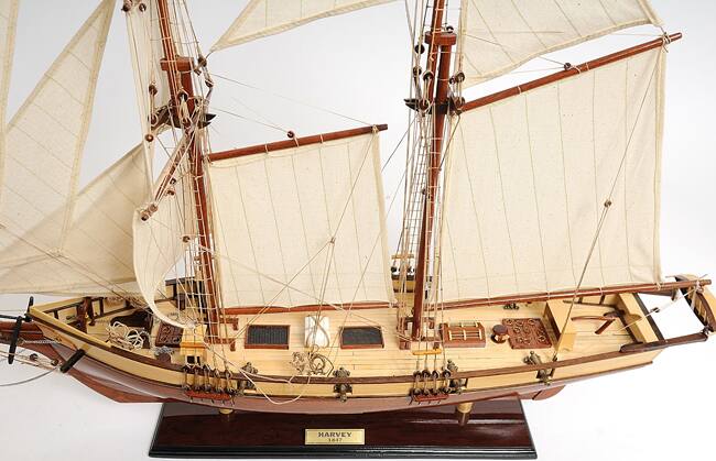 Old Modern Handicrafts Harvey Model Ship