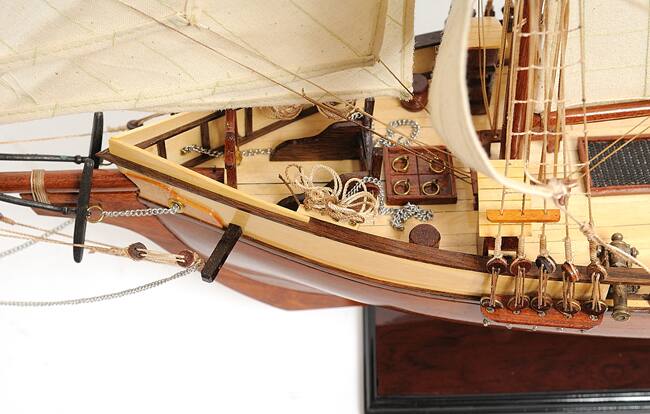 Old Modern Handicrafts Harvey Model Ship