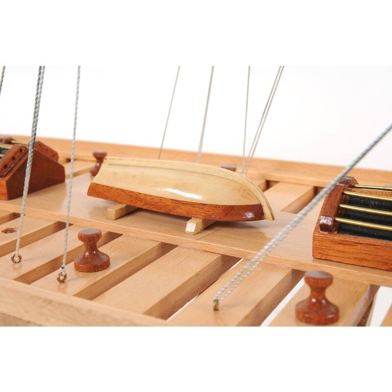 Old Modern Handicrafts Shamrock Open Hull Model Ship