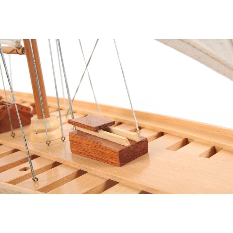 Old Modern Handicrafts Shamrock Open Hull Model Ship