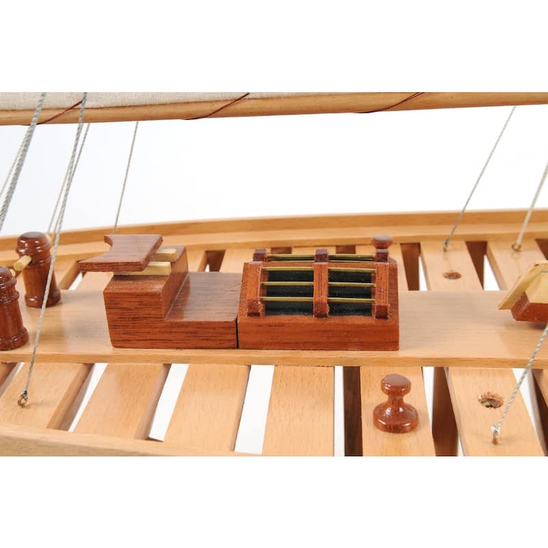 Old Modern Handicrafts Shamrock Open Hull Model Ship