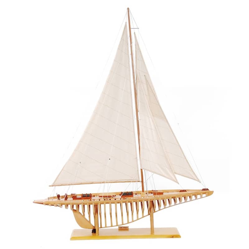 Old Modern Handicrafts Shamrock Open Hull Model Ship