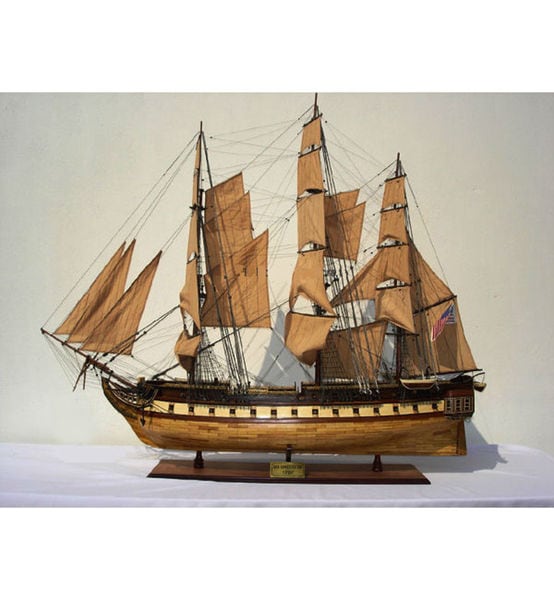 Old Modern Handicrafts USS Constitution XL Model Ship Old Modern Handicrafts Accent Pieces