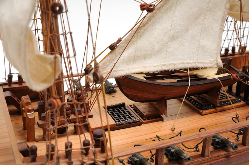 Old Modern Handicrafts Beagle Model Ship