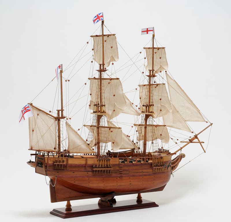 Old Modern Handicrafts Beagle Model Ship