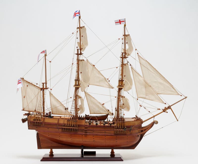 Old Modern Handicrafts Beagle Model Ship