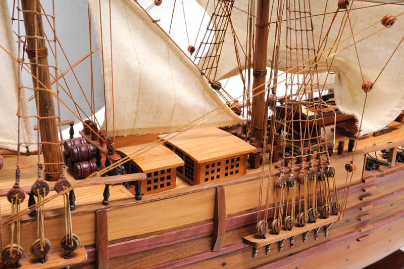 Old Modern Handicrafts Beagle Model Ship