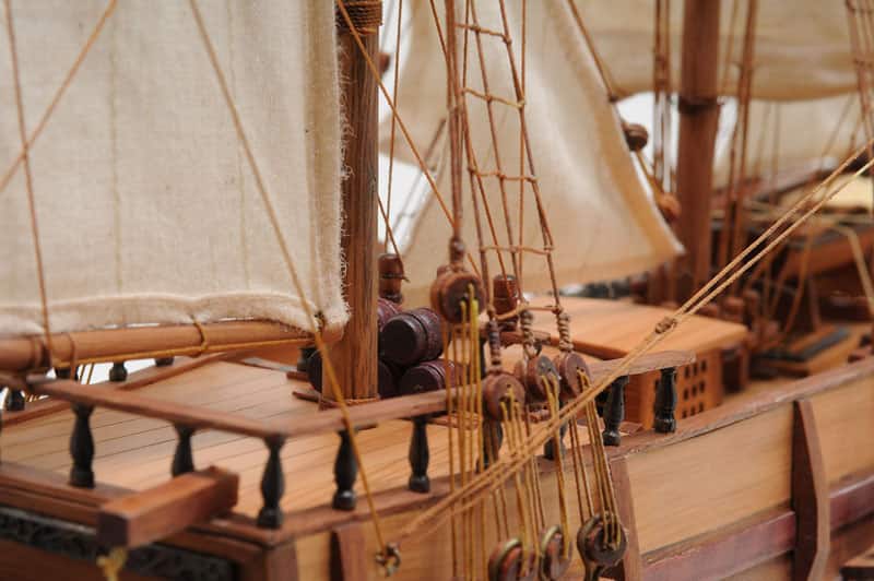Old Modern Handicrafts Beagle Model Ship
