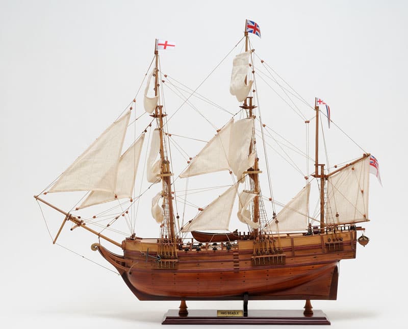 Old Modern Handicrafts Beagle Model Ship